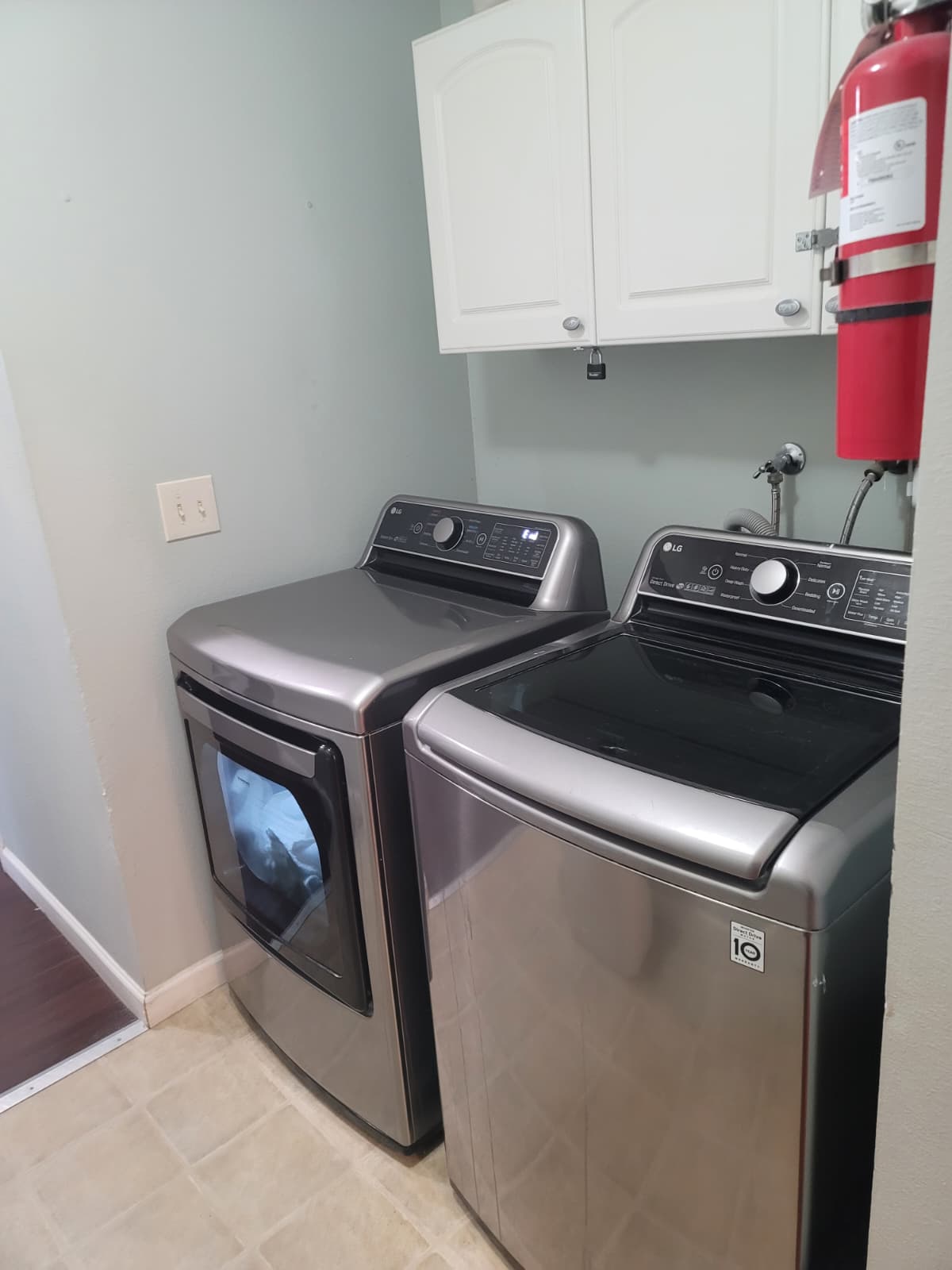 Laundry room for daily household routines